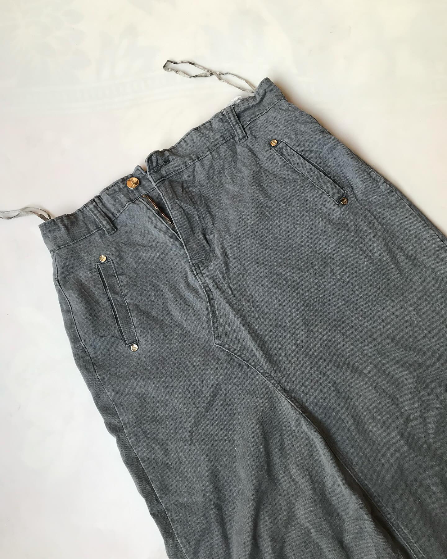 Light denim skirt