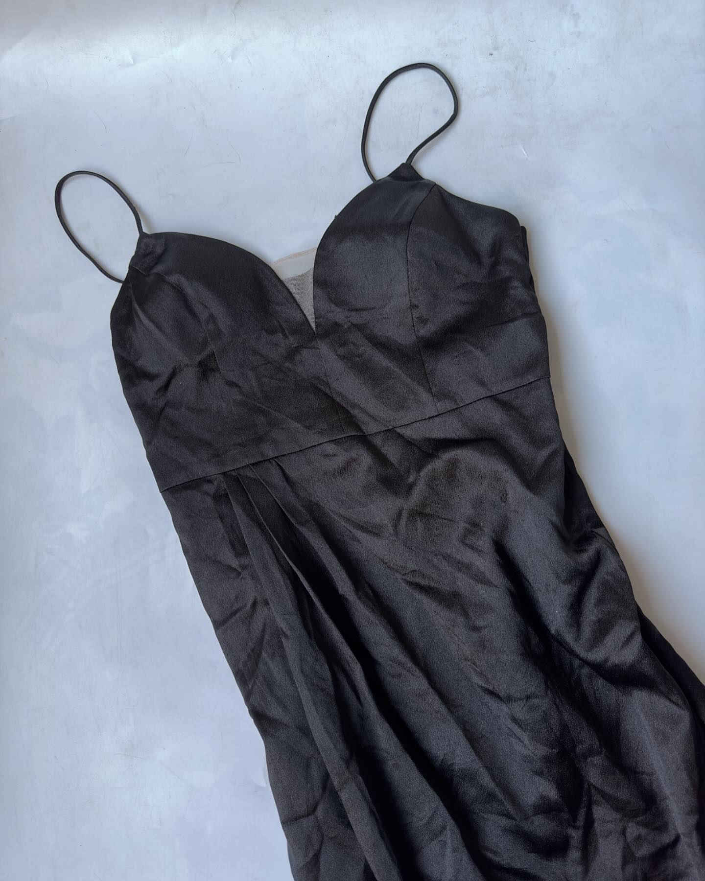 Slit gown