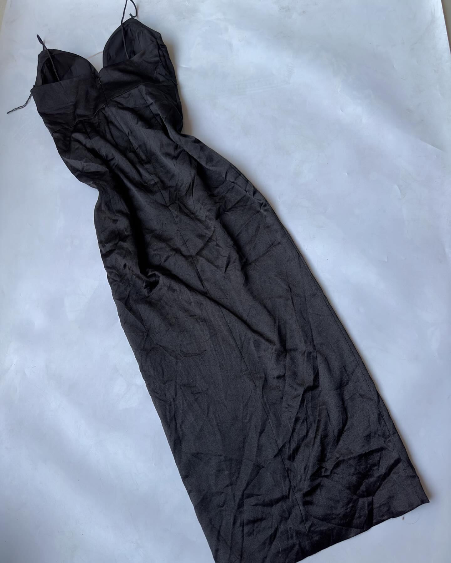 Slit gown