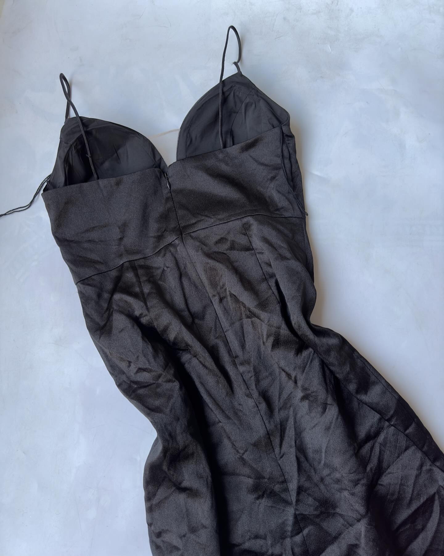 Slit gown