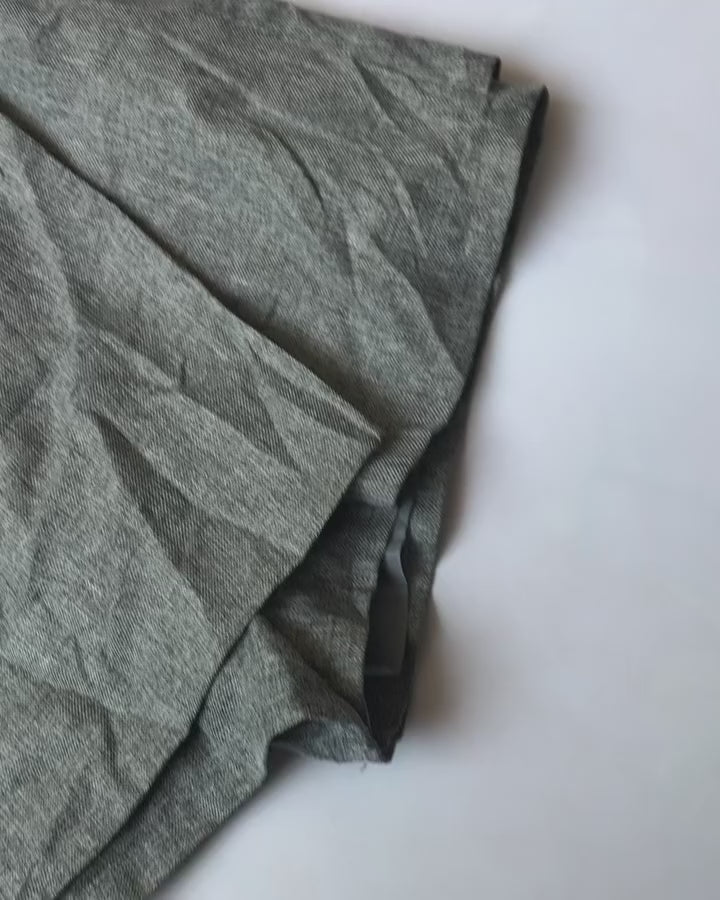 Grey Short Skirt